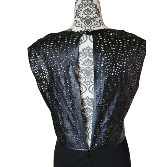 House of Harlow 1960 pleather cutout dress size large - Picture 5 of 16